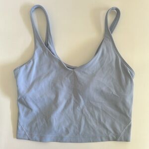 Lululemon align tank. Size 6. Gently worn. Light blue.